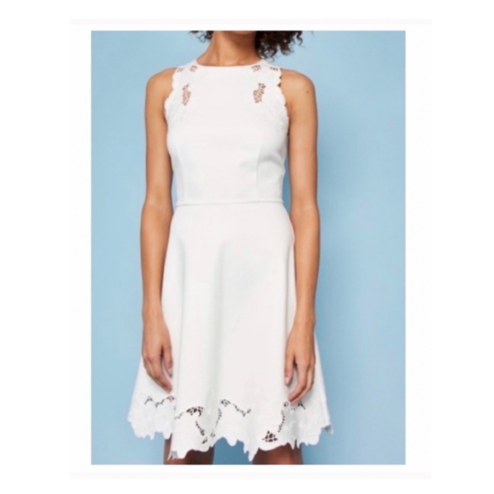 Ted Baker Emmona Embridered Skater Dress.